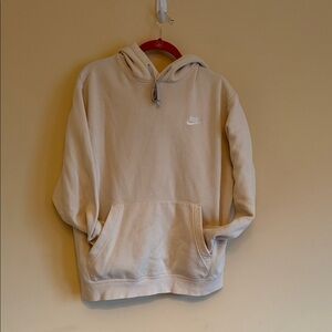 Nike Men's Beige Hoodie Sz Large